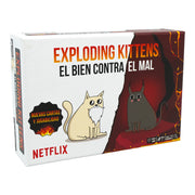 Juego de Cartas Exploding Kittens El Bien vs El Mal