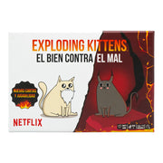 Juego de Cartas Exploding Kittens El Bien vs El Mal