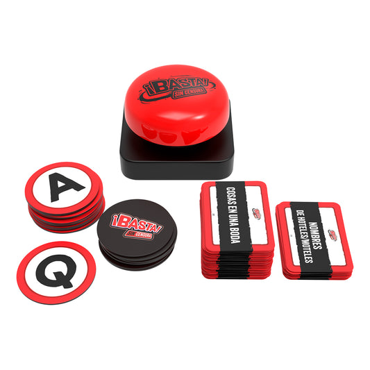 Juego de Mesa Novelty ¡Basta Sin Censura! | Diversión para Adultos en Fiestas