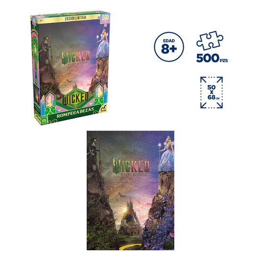 Rompecabezas Wicked Edición Limitada 500 Piezas | Novelty