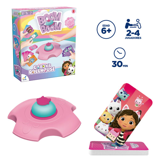 Juego de Mesa Boom Boom Gabby's Doll House