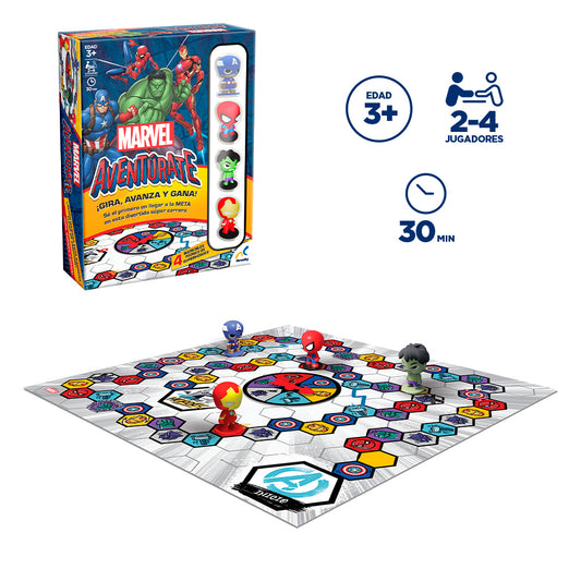 Juego De Mesa Aventurate Marvel