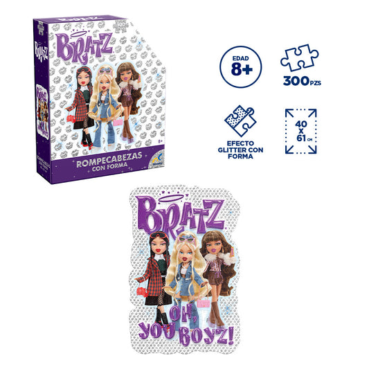 Rompecabezas Con Forma Bratz 300 Piezas