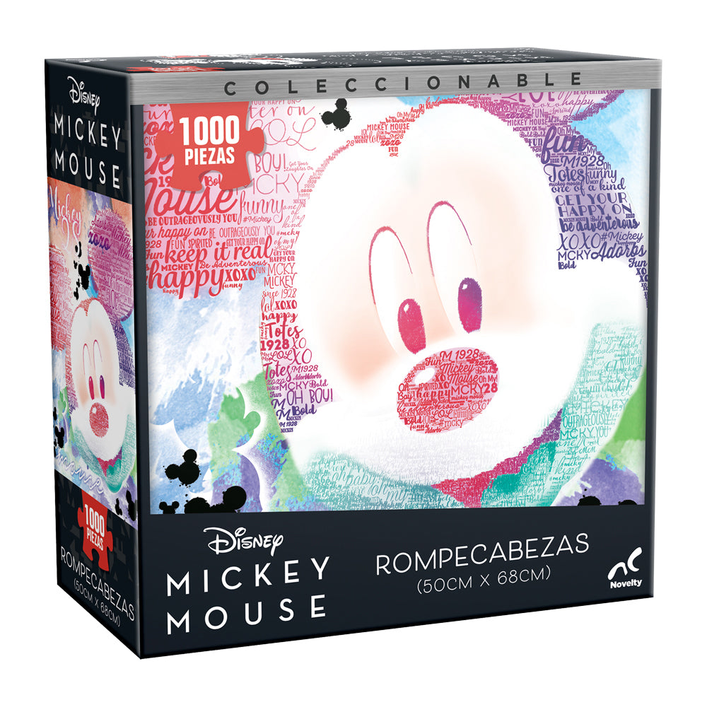 Rompecabezas Coleccionable Mickey Mouse 1000 Piezas Novelty Corp