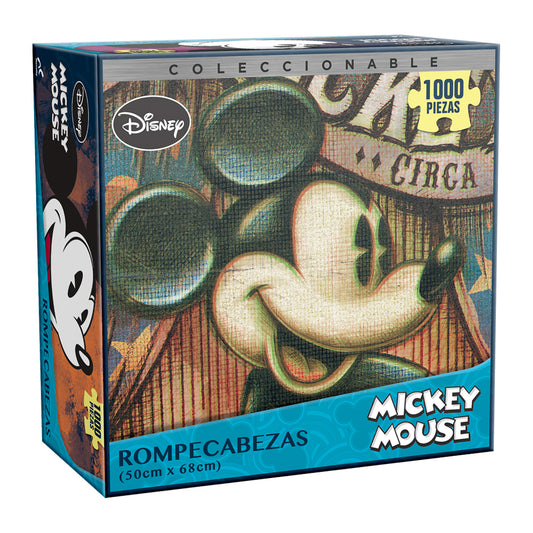 Rompecabezas Coleccionable de Mickey 1000 Piezas Novelty