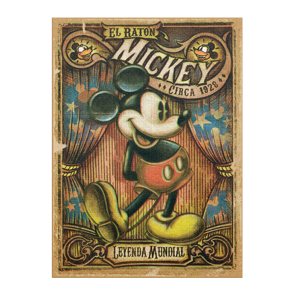 Rompecabezas Coleccionable de Mickey 1000 Piezas Novelty