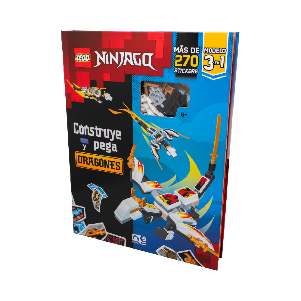 Lego Construye y Pega Dragones Ninjago