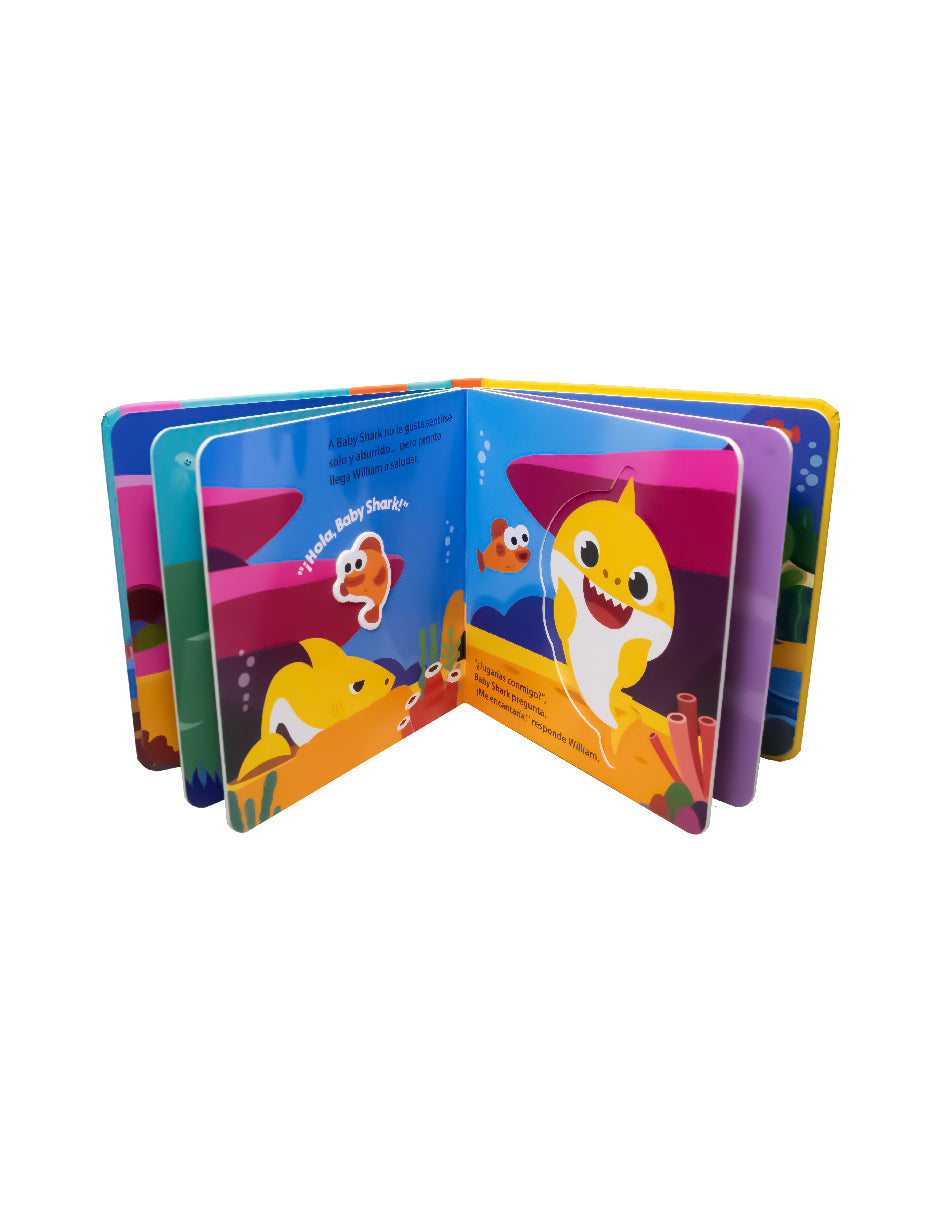 Libro Infantil De Actividades Sentir El Mar Baby Shark