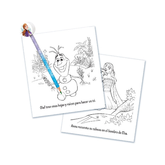 Libro Infantil Cuentos y Colores Frozen