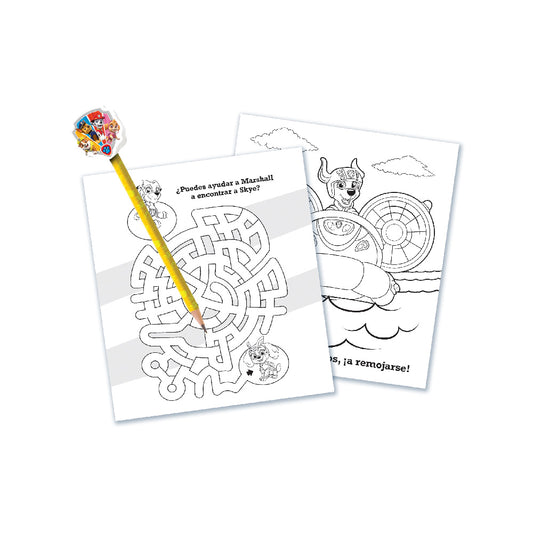 Libro Infantil Cuentos y Colores Paw Patrol