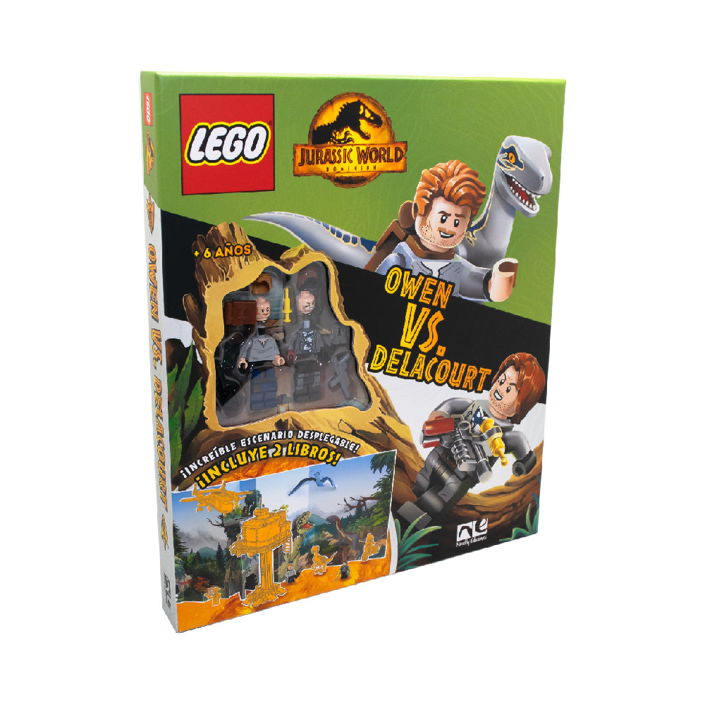 Lego Jurassic World Owen Vs Delacourt