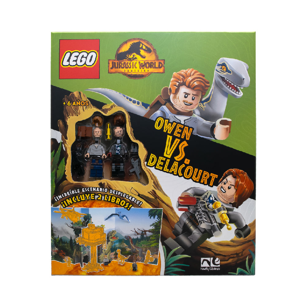 Lego Jurassic World Owen Vs Delacourt
