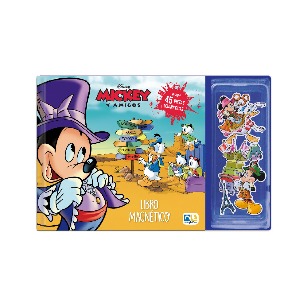 Libro Magnetico Mickey y Sus Amigos
