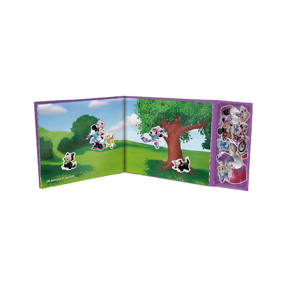 Libro Infantil Magnetico Minnie