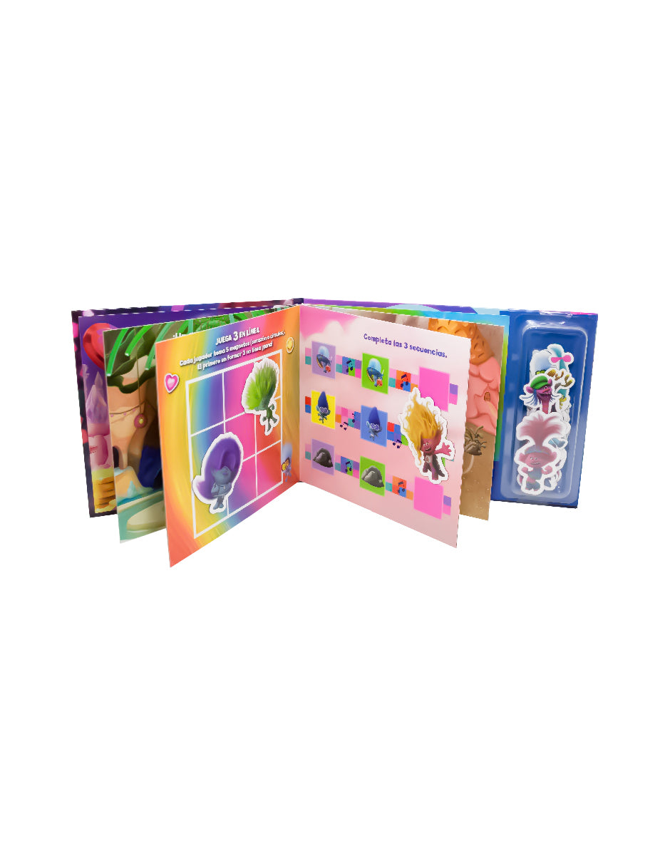 Libro Magnetico Trolls Band Together