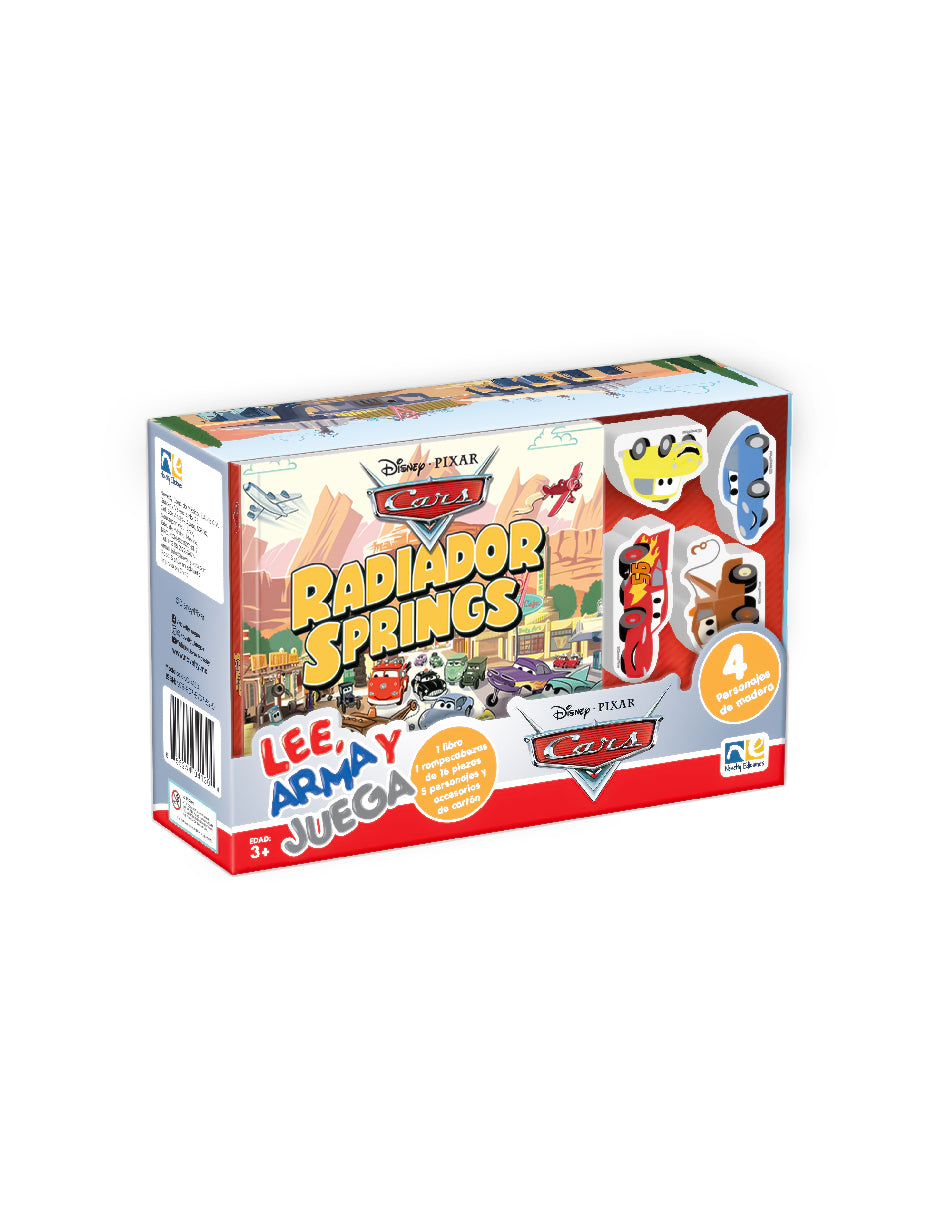 Libro Infantil Con Escenario Cars