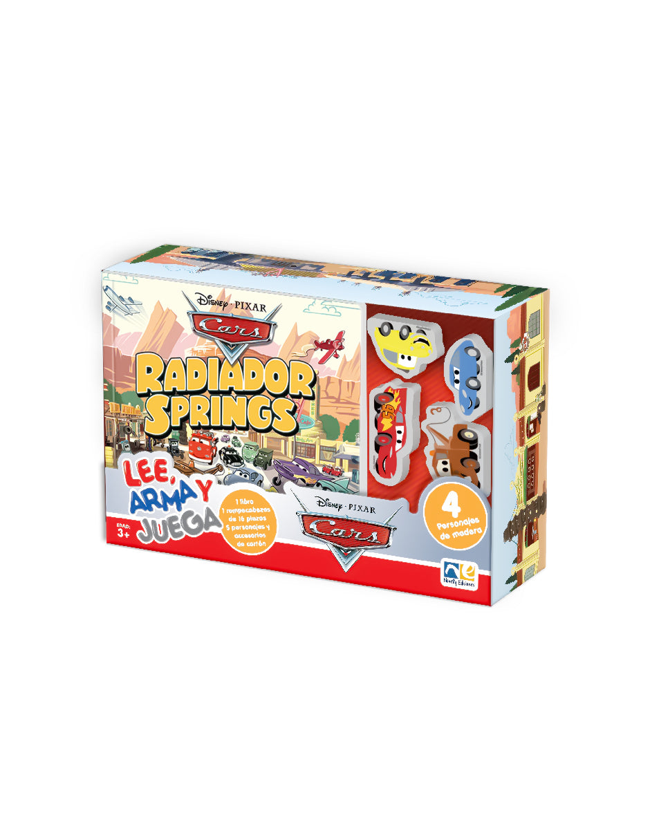 Libro Infantil Con Escenario Cars