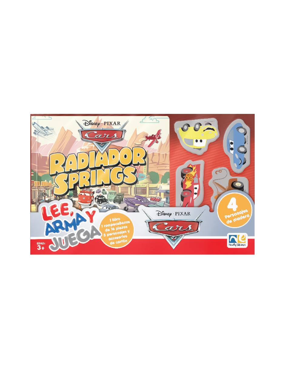 Libro Infantil Con Escenario Cars