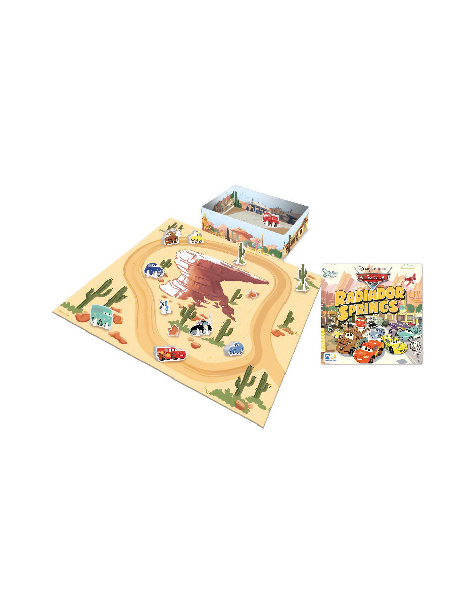 Libro Infantil Con Escenario Cars