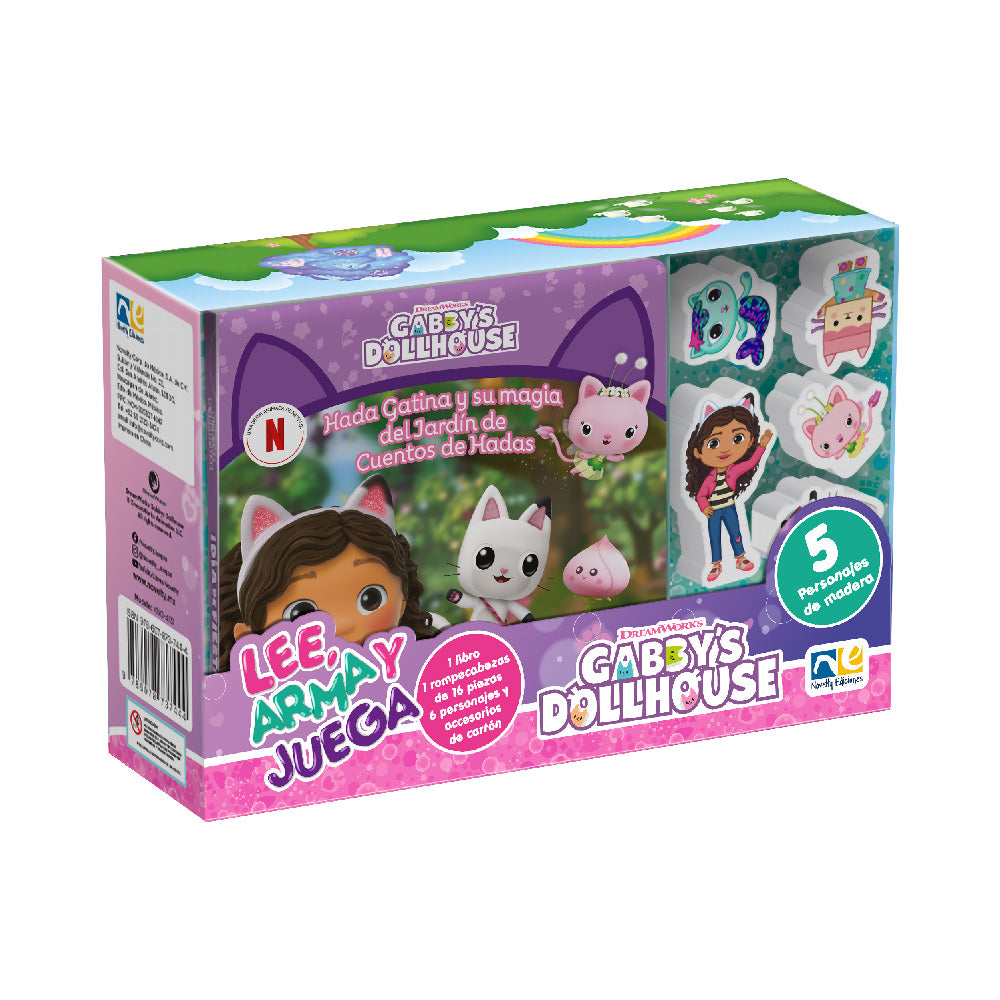 Libro Infantil Con Escenario Gabby´S Doll House