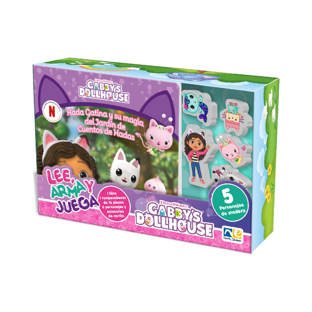 Libro Infantil Con Escenario Gabby´S Doll House