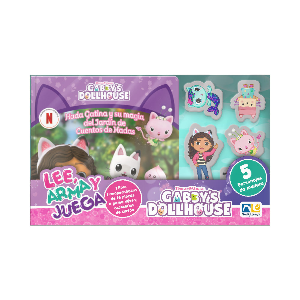 Libro Infantil Con Escenario Gabby´S Doll House