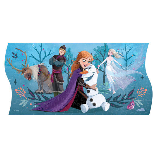 Rompecabezas de Frozen Panorámico 3 en 1 - Novelty