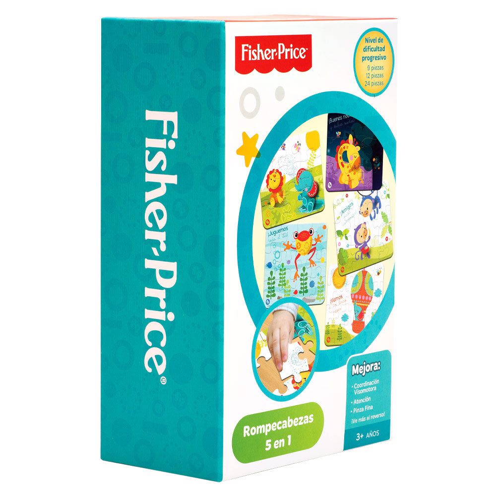 Rompecabezas 5 en 1 de Fisher Price Novelty Corp