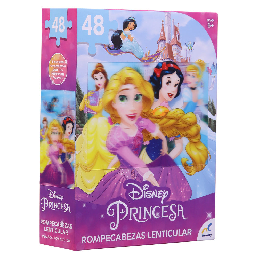 Rompecabezas 3D Princesas de Disney 48 Piezas – Novelty