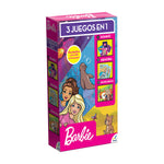 Set de Juegos 3 en 1 para Niños de Barbie Novelty - Novelty Corp.