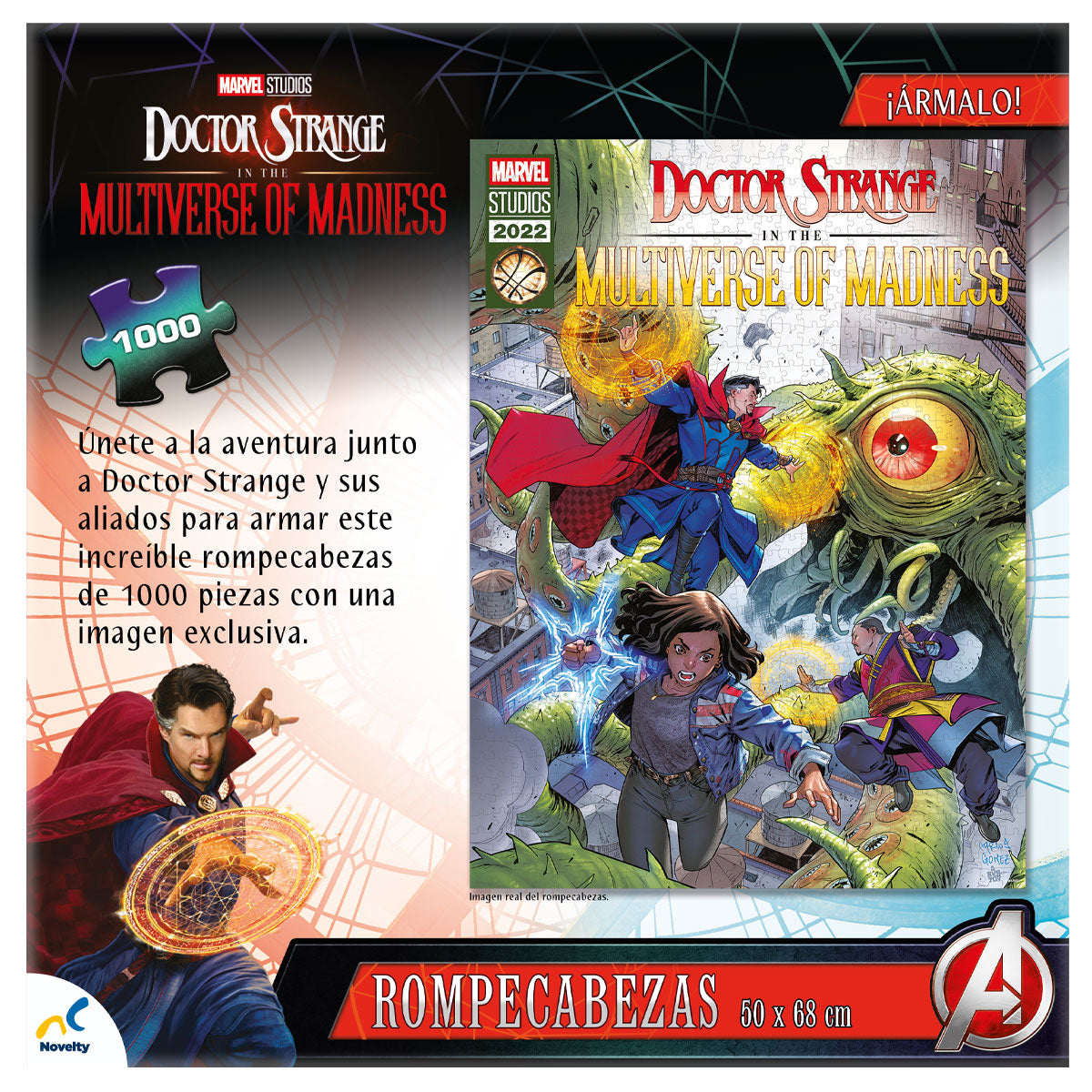 Rompecabezas Doctor Strange In The Multiverse Of Madness 1000 Piezas