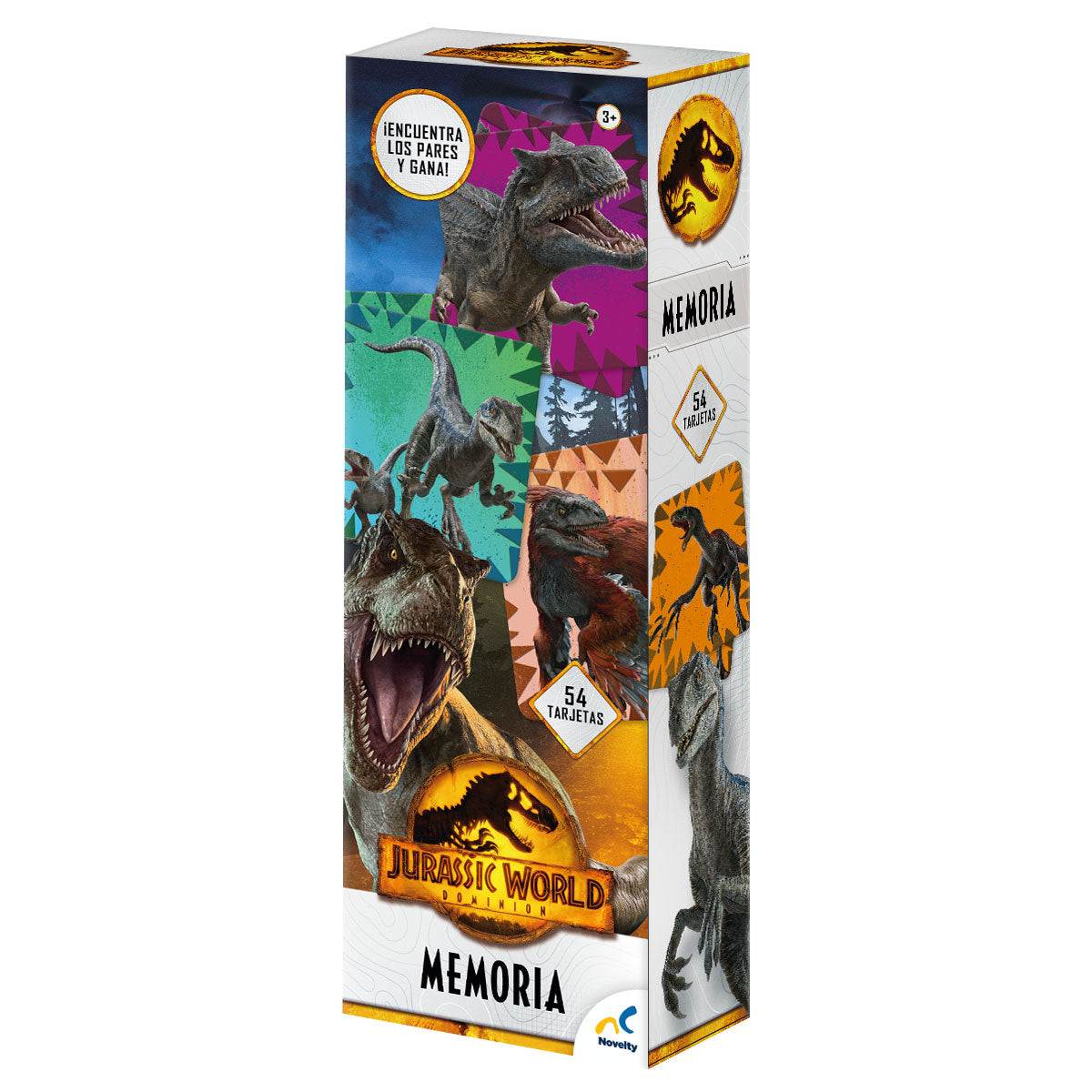 Memoria Infantil de Jurassic World Dominion - Novelty