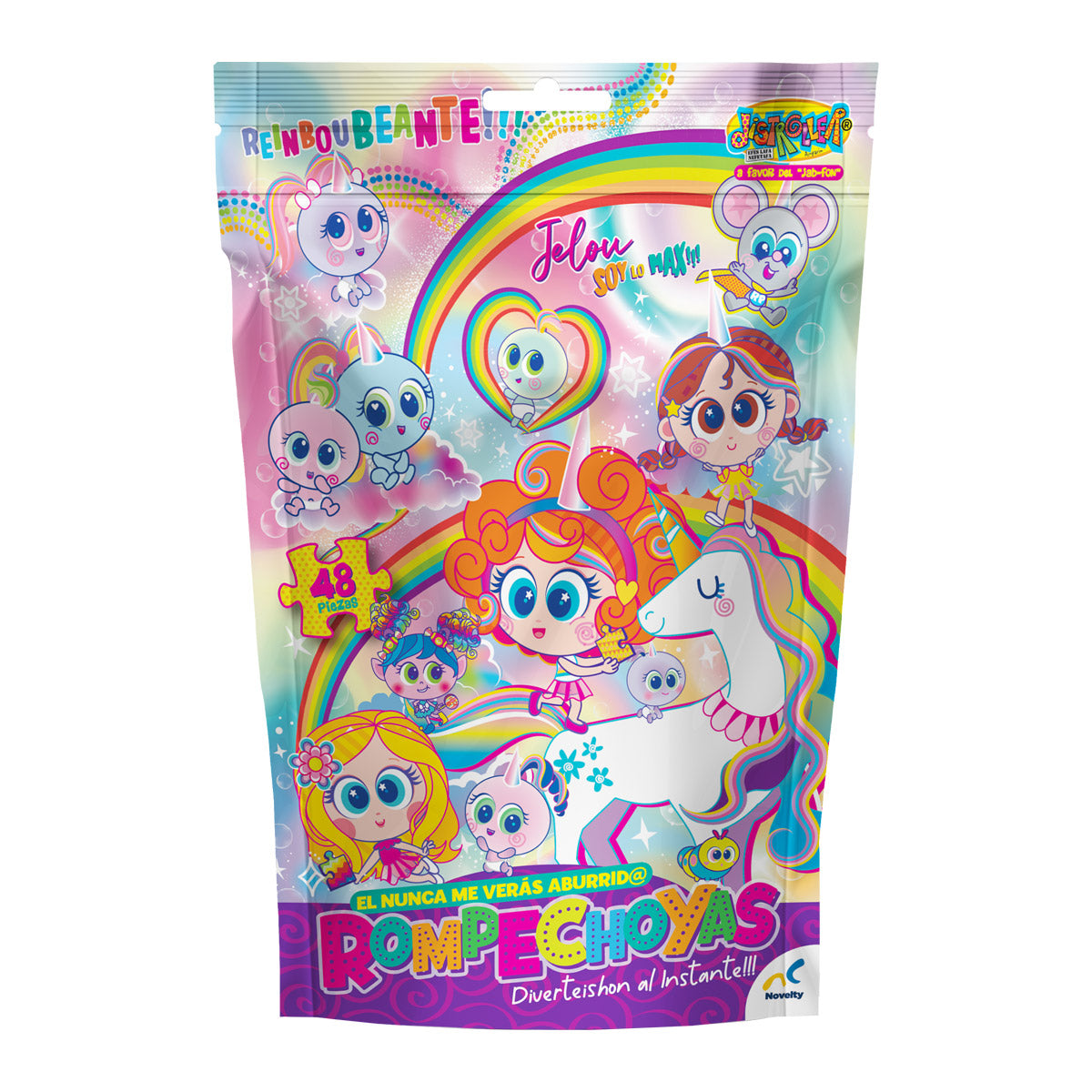 Rompecabezas bolsa foil distroller 48 piezas