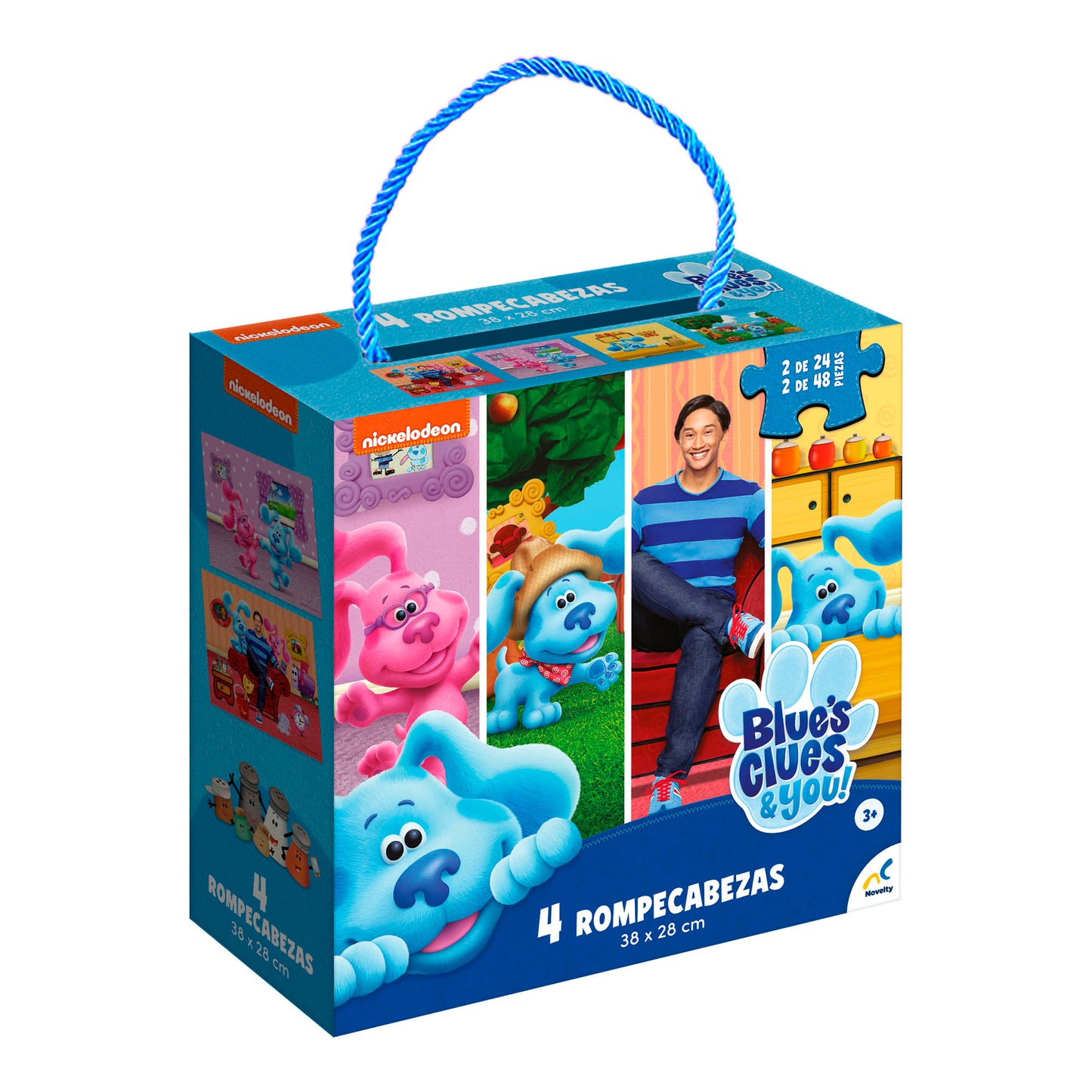 Rompecabezas 4 en 1 Blues Clues