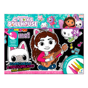 Rompecabezas Gabby´s Dollhouse Aterciopelado para colorear