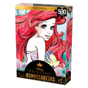 Rompecabezas Edición Limita Sirenita 500 Piezas Cartón