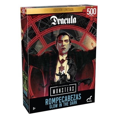 Rompecabezas Brilla en la oscuridad Dracula 500 Piezas
