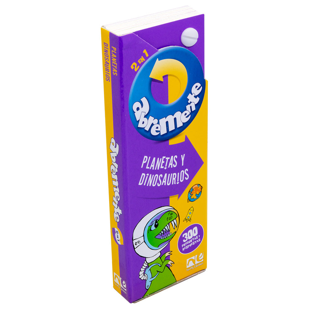 Trivia Abremente 2 en 1 Planetas y Dinosaurios