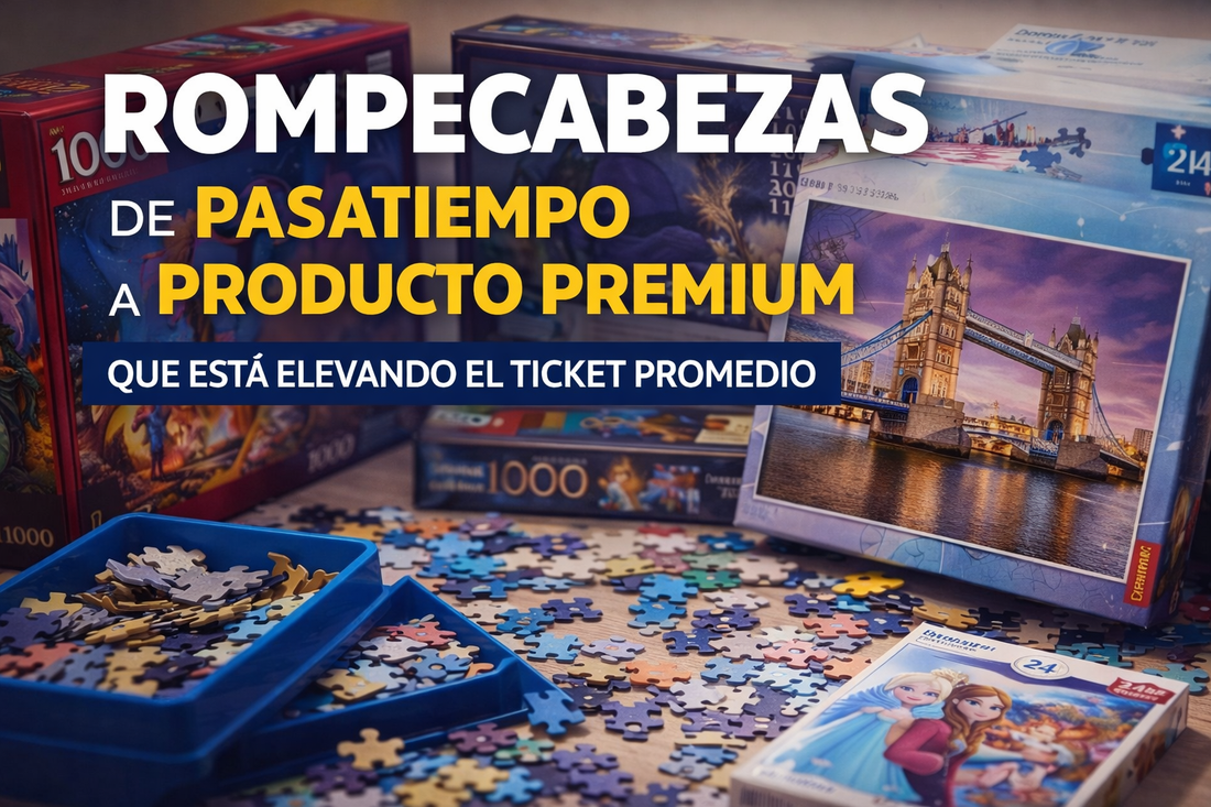 Crecimiento en México de rompecabezas