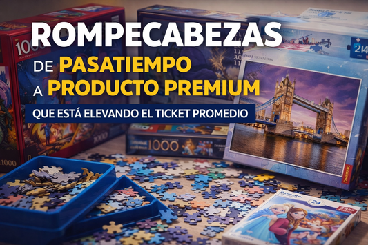 Crecimiento en México de rompecabezas