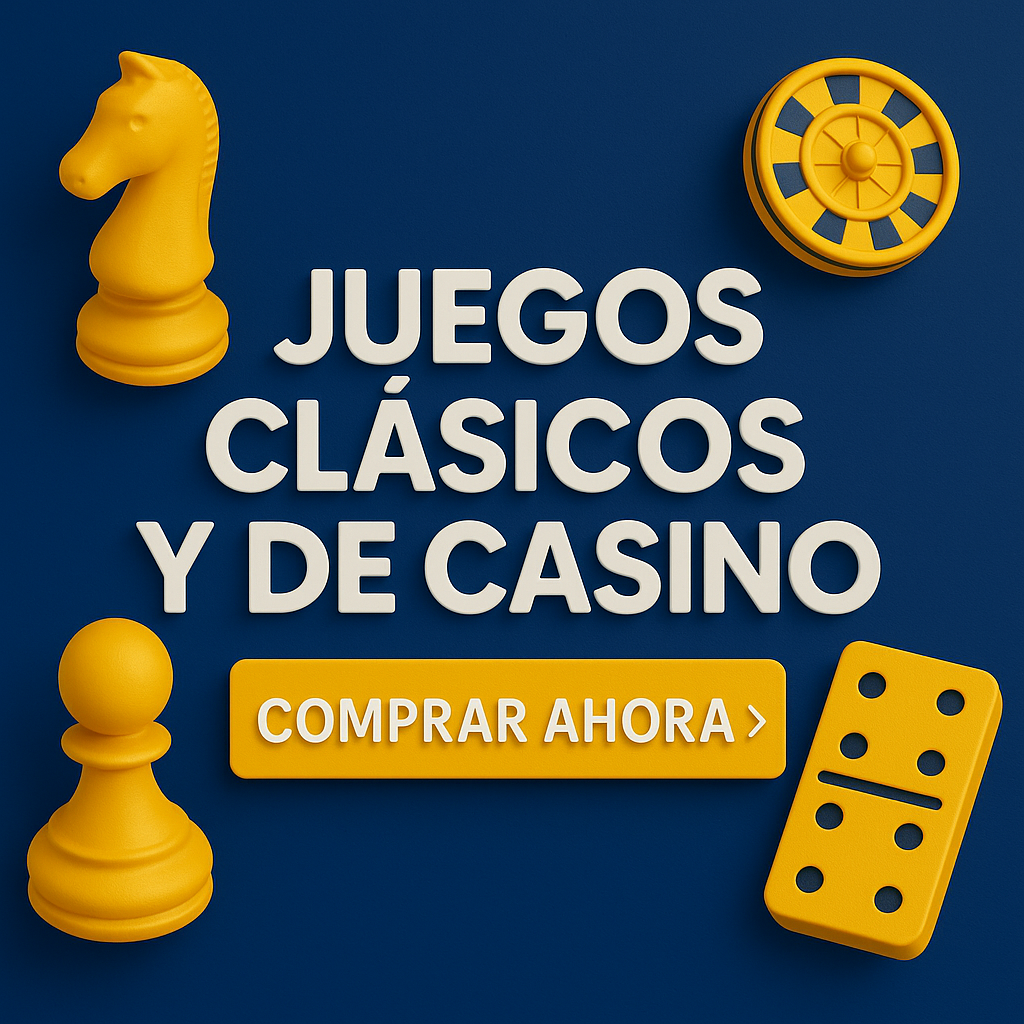 Juegos de mesa Clásicos y de Casino