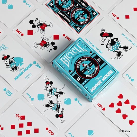 Baraja Bicycle coleccionable Disney Minnie Mouse 54 cartas