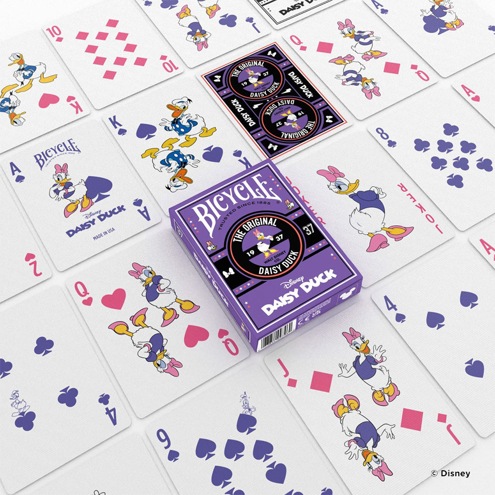Baraja Bicycle coleccionable Disney Daisy Duck 54 cartas