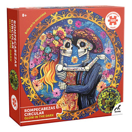 Rompecabezas Catrina Circular Glow in the Dark 500 Piezas