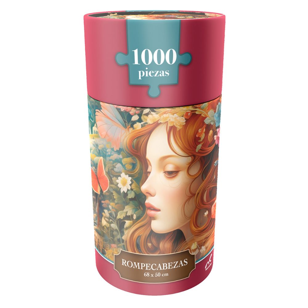 Rompecabezas Novelty Fantasía Cilindro 1000 Piezas
