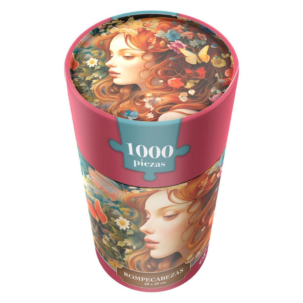 Rompecabezas Novelty Fantasía Cilindro 1000 Piezas