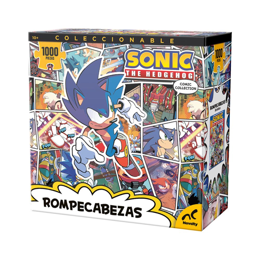 Rompecabezas Sonic Coleccionable 1000 Piezas | Novelty