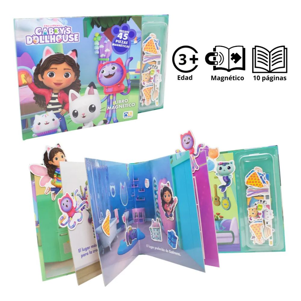 Libro Magnético Gabby´s Doll House