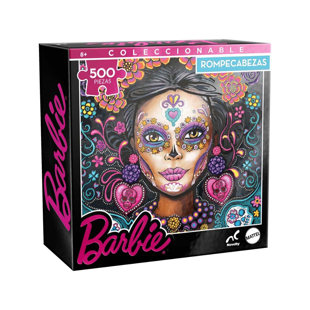 Rompecabezas Barbie Catrina Metalizado Coleccionable 500 Piezas