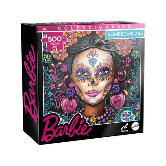 Rompecabezas Barbie Catrina Metalizado Coleccionable 500 Piezas